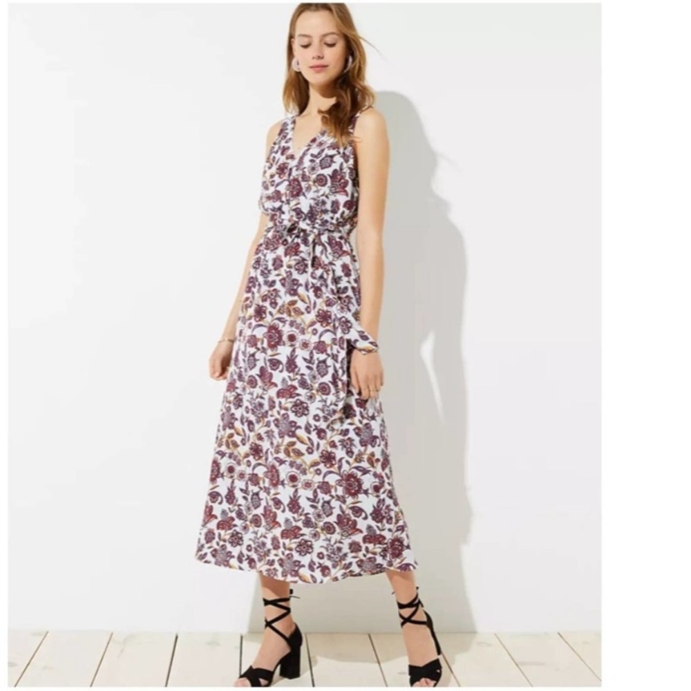 LOFT size XS Paisley Dress